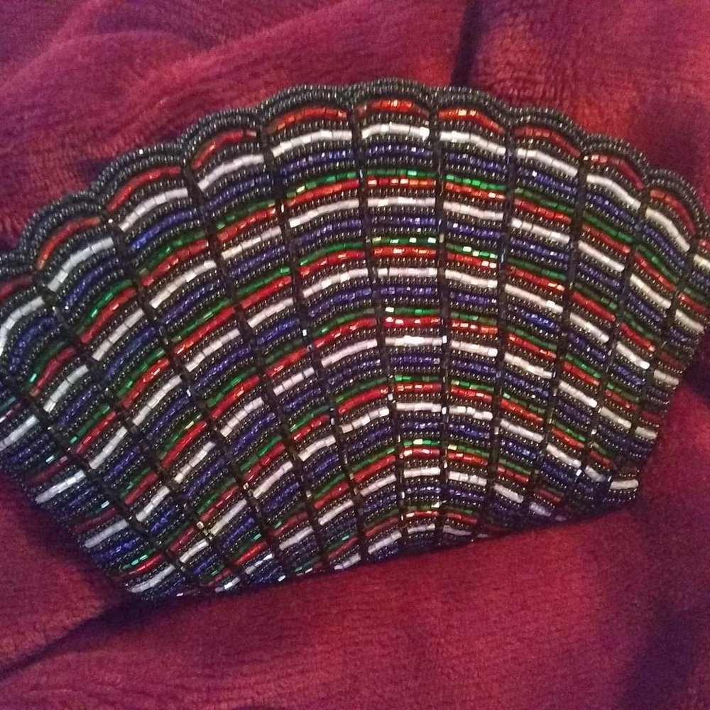 Neiman Marcus Vintage Beaded Clutch,  Excellent Condition, Glamourous, Sparkly